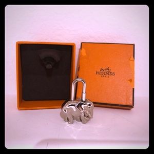 Hermes limited edition elephant padlock
